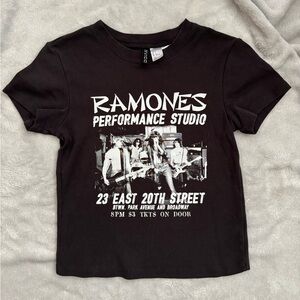 Black Ramones T-Shirt